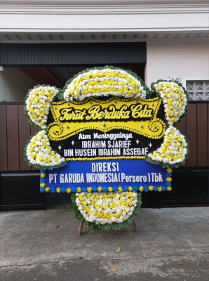 Papan Bunga Duka di Temanggung I