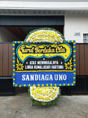 Papan Bunga Duka di Temanggung I